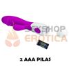 Vibrador con estimulador de clitoris con 30 modos de vibracion